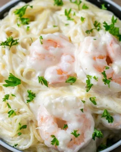Shrimp Alfredo Pasta