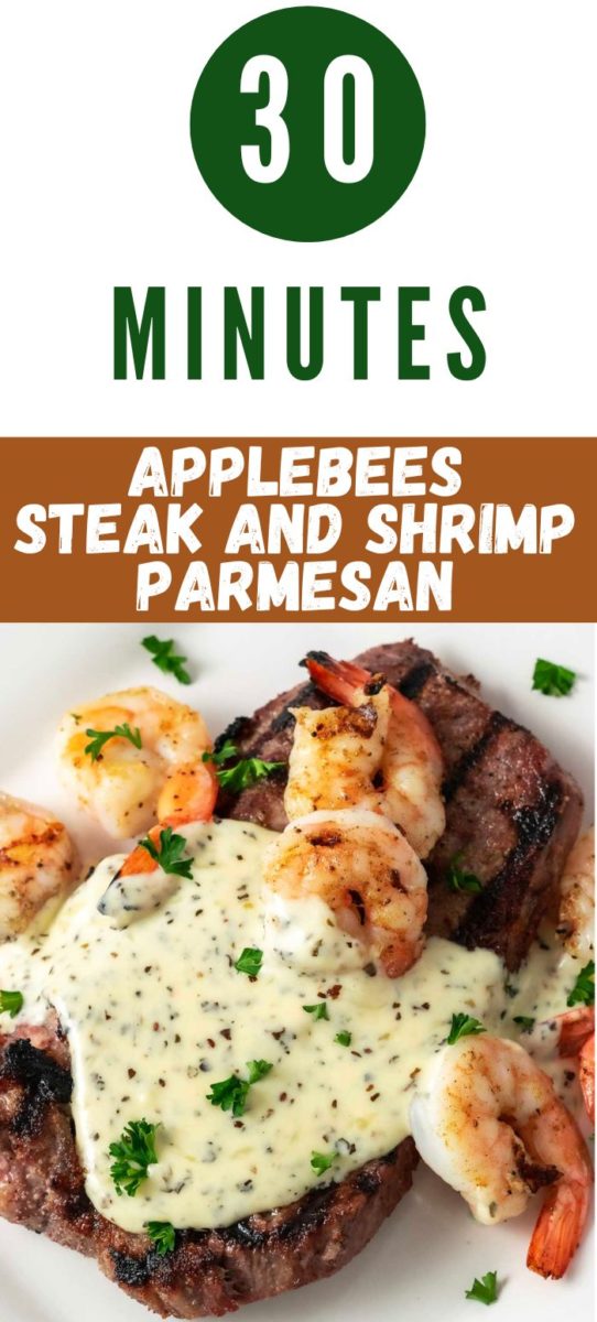 Applebees Steak and Shrimp Parmesan
