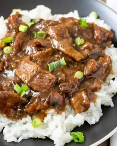 Crock Pot Mongolian Beef