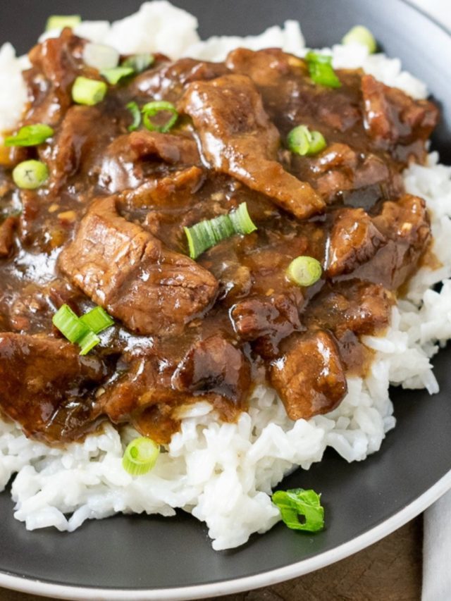 7 Ingredient Easy Mongolian Beef