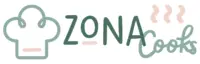 zona cooks logo image with a chef hat icon.