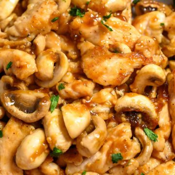 Chinese Mushroom Chicken (Just 30 minutes!) • Zona Cooks