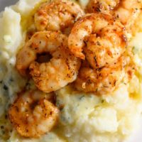 Shrimp and Mashed Potatoes