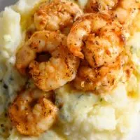 Shrimp and Mashed Potatoes