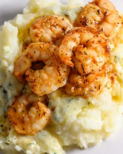 Shrimp and Mashed Potatoes