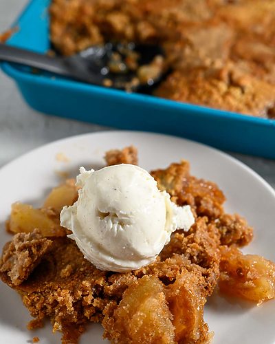 3 Ingredient Apple Dump Cake