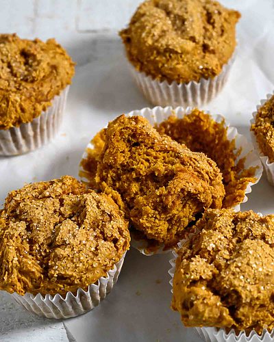 3 Ingredient Pumpkin Muffins