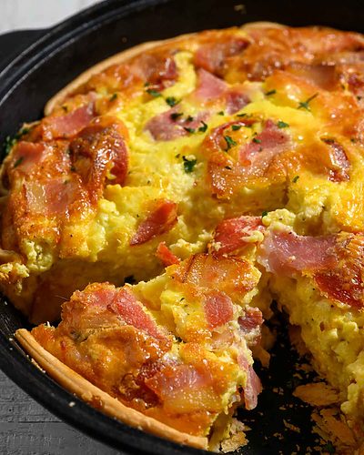 Cast Iron Quiche