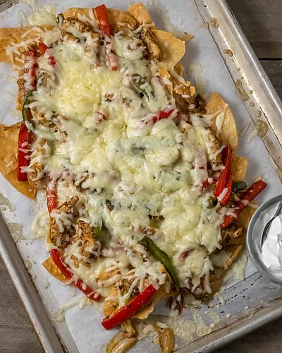 Chicken Fajita Tray Bake