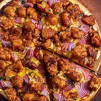Chicken Nugget Pizza