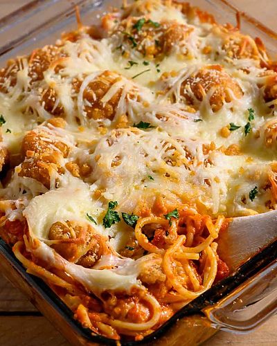 Chicken Nugget Spaghetti