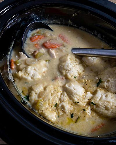 Crockpot Chicken and Dumplings