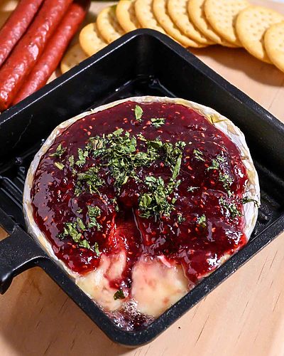 Baked Brie with Jam