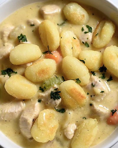 Chicken and Gnocchi Dumplings