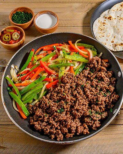 Ground Beef Fajita
