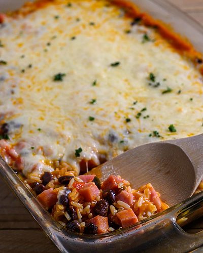 Mexican Ham Casserole