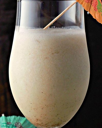 Pina Colada with Malibu Rum