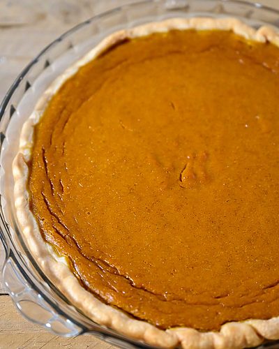 Pumpkin Pie without Evaporated Milk