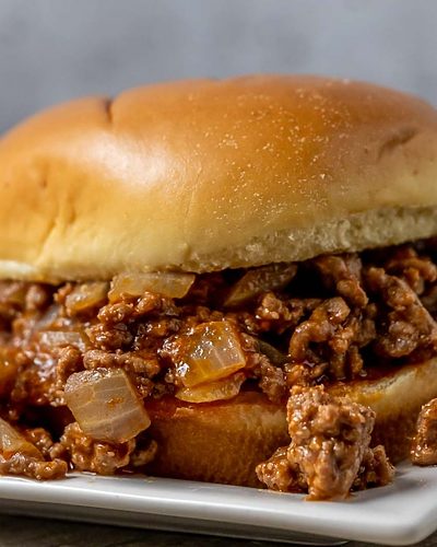 Sloppy Joes with Brown Sugar