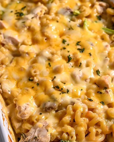 Cavatappi Chicken Pasta