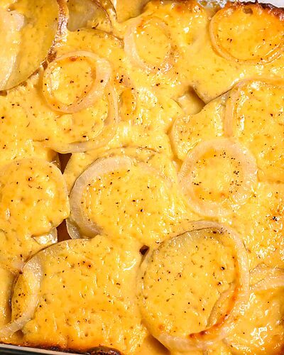 Au Gratin Potatoes for Two