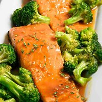 Maple Mustard Salmon