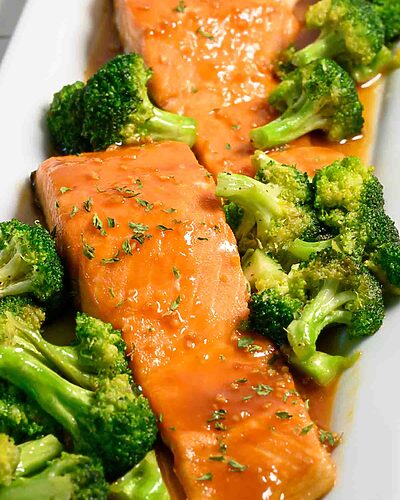 Maple Mustard Salmon